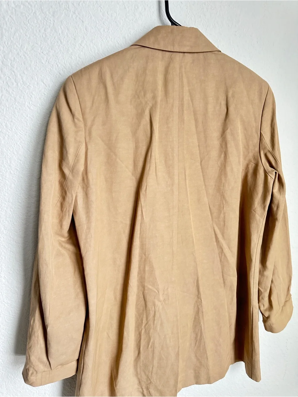 Purification Garcia women’s Blazer EU 38 US 8 beige linen blend